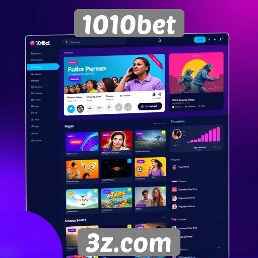 Revisão da interface do usuário na plataforma 1010bet